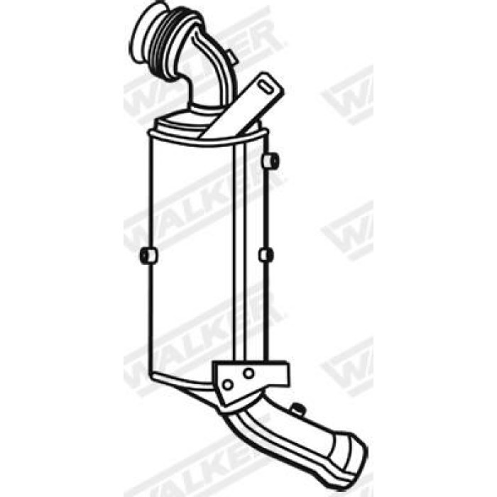 Walker Dieselpartikelfilter EVO S 93161 Walker Dieselpartikelfilter EVO S 93161