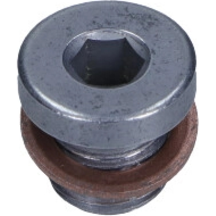 febi bilstein 101021 Verschlussschraube für Zylinderkopf und Hinterachsgetriebe mit Dichtring M10 x 1 – Gesamtlänge 13 mm, Länge unter Kopf 9,5 mm, Gewindelänge 6,5 mm, Innensechskant, SW 5 mm, Stahl, Außendurchmesser 14 mm, OE N 902 818 02 febi bilstein 101021 Verschlussschraube für Zylinderkopf und Hinterachsgetriebe mit Dichtring M10 x 1 – Gesamtlänge 13 mm, Länge unter Kopf 9,5 mm, Gewindelänge 6,5 mm, Innensechskant, SW 5 mm, Stahl, Außendurchmesser 14 mm, OE N 902 818 02