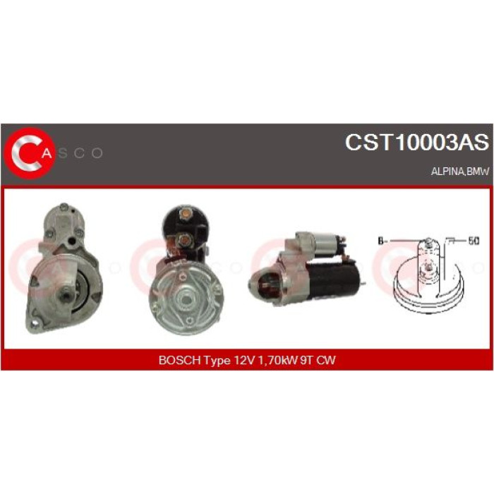 CASCO Anlasser CST10003AS CASCO Anlasser CST10003AS