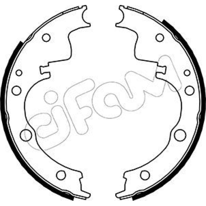 CIFAM Bremsbackensatz 153-139