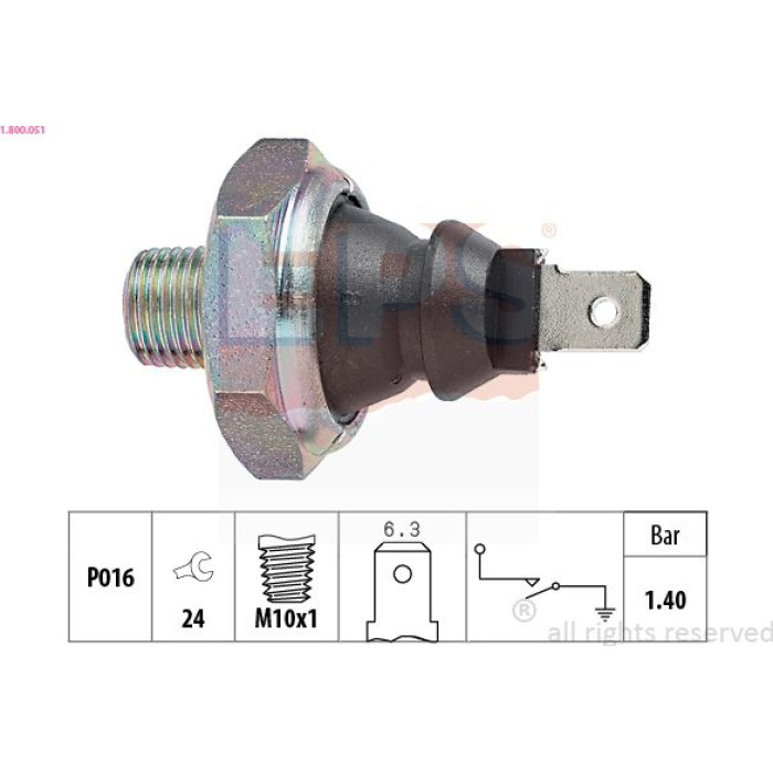 EPS Druckschalter 1.800.051 EPS Druckschalter 1.800.051