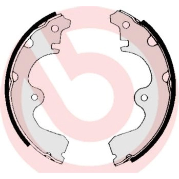 BREMBO Bremsbackensatz S 83 505
