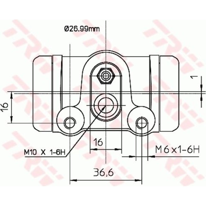 TRW Radbremszylinder BWN103 TRW Radbremszylinder BWN103