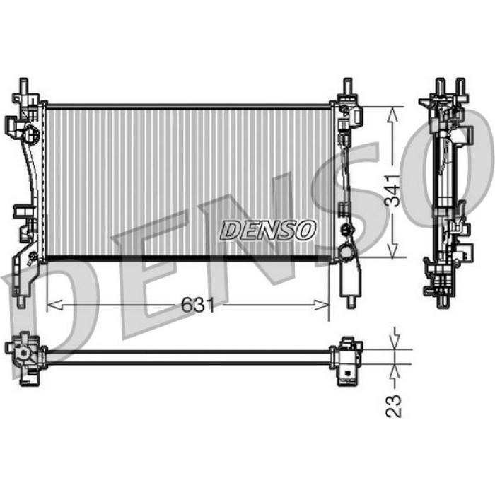 Denso Motorkühler DRM09172