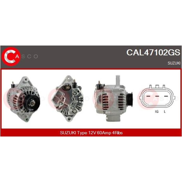 CASCO Generator CAL47102GS CASCO Generator CAL47102GS