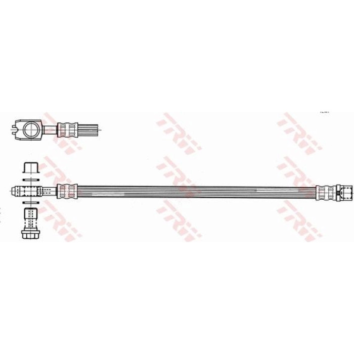 TRW Bremsschlauch PHD1015