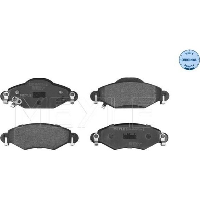 MEYLE Bremsbelagsatz Toyota Yaris 99- Mit Sensor 025 233 4017/W MEYLE Bremsbelagsatz Toyota Yaris 99- Mit Sensor 025 233 4017/W