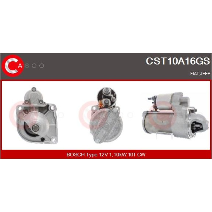 CASCO Anlasser CST10A16GS CASCO Anlasser CST10A16GS