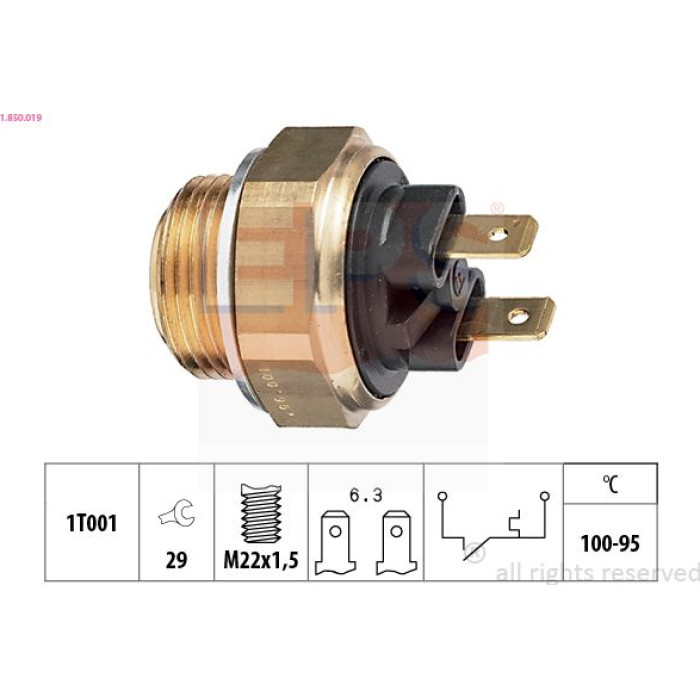 EPS Temperaturschalter 1.850.019 EPS Temperaturschalter 1.850.019