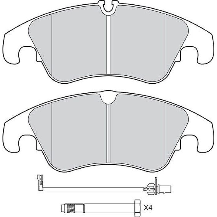Valeo Bremsbelagsatz 601342