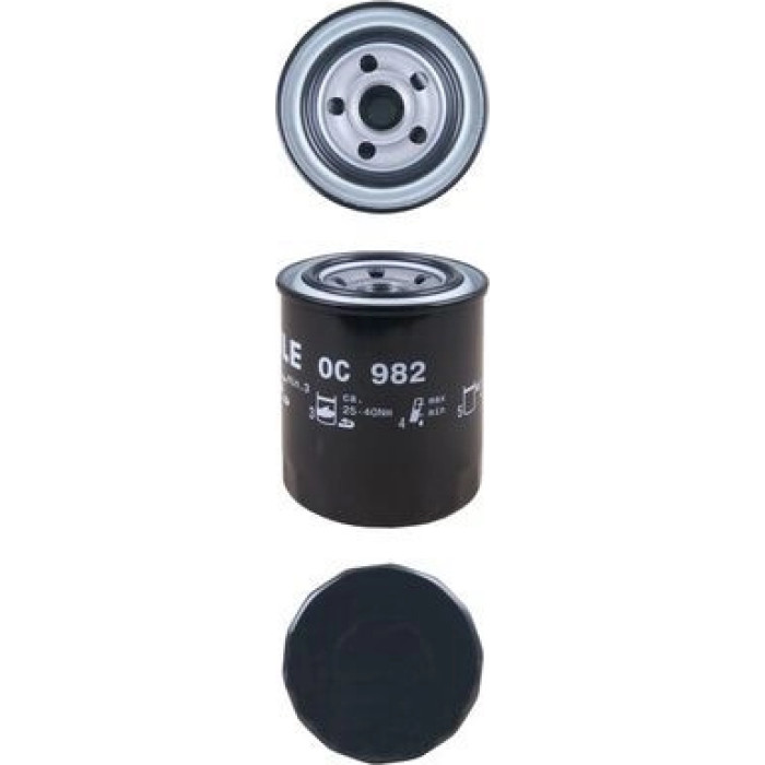 Mahle Original Ölfilter OC 982 Mahle Original Ölfilter OC 982