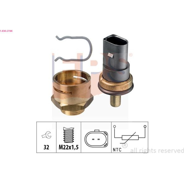 EPS Temperatursensor 1.830.278K EPS Temperatursensor 1.830.278K