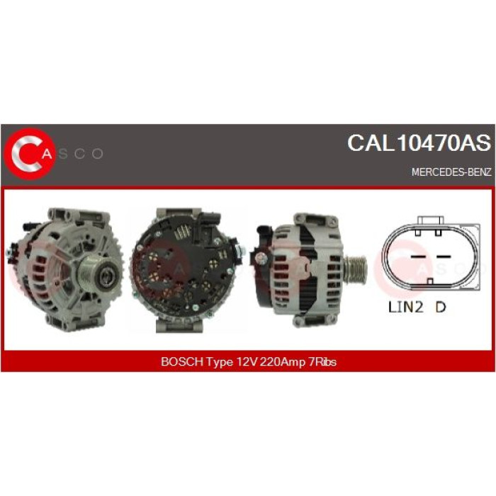 CASCO Generator CAL10470AS CASCO Generator CAL10470AS