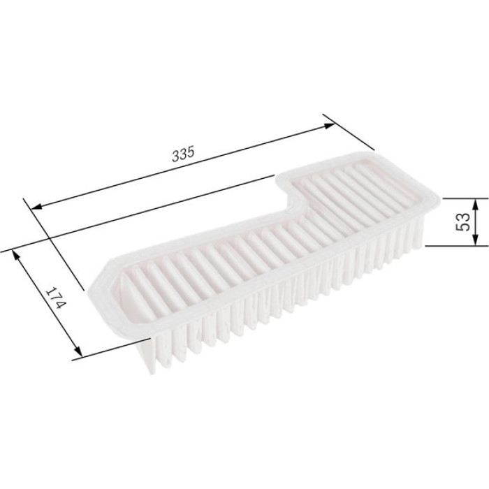 Bosch Luftfilter F 026 400 158 Bosch Luftfilter F 026 400 158