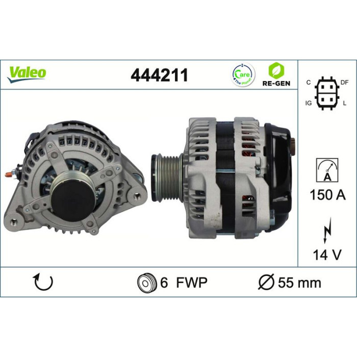 Valeo Lichtmaschine 444211 Valeo Lichtmaschine 444211