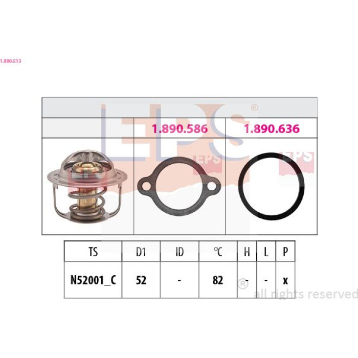 1.880.513 EPS Thermostat 1.880.513 1.880.513 EPS Thermostat 1.880.513