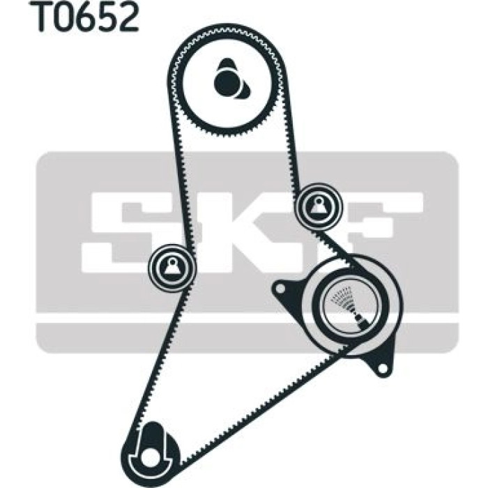 VKMA 02384 SKF Zahnriemensatz 02384