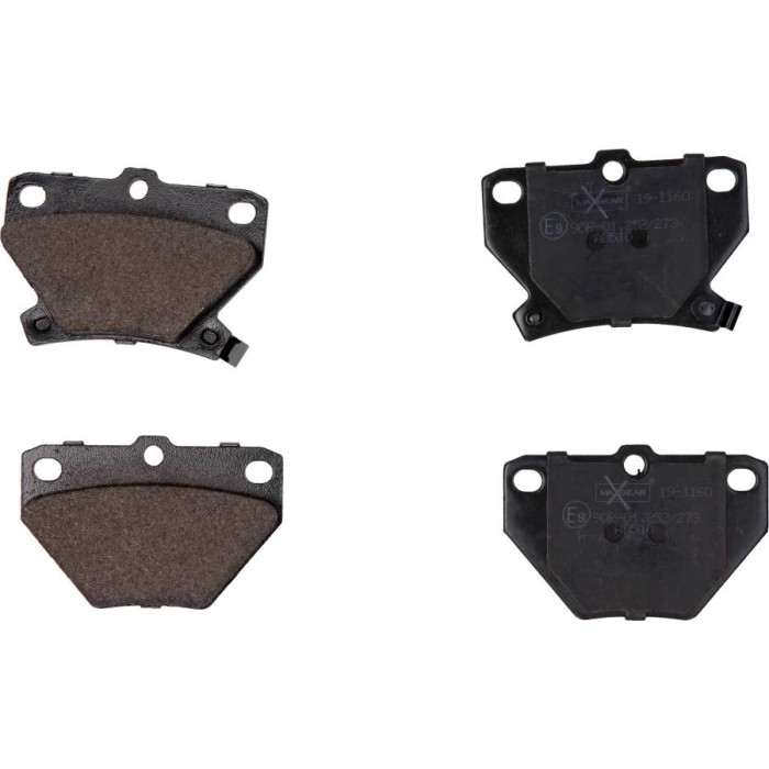 19-1160 MAXGEAR Bremsbelagsatz 19-1160 Toyota Corolla 02-/Yaris 99-/Prius 00 19-1160 MAXGEAR Bremsbelagsatz 19-1160 Toyota Corolla 02-/Yaris 99-/Prius 00