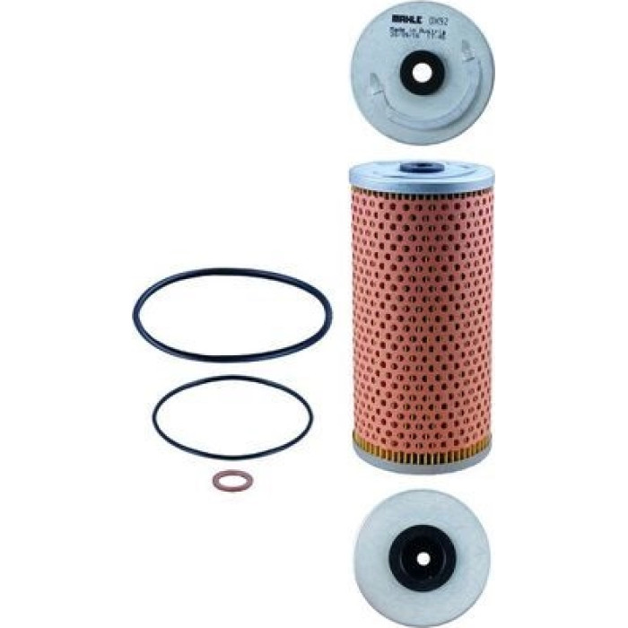 OX 92D MAHLE Ölfilter OX 92D, Filtereinsatz, Höhe 153 mm – u. a. für Mercedes-Benz E-Klasse (W124), S-Klasse (W140), SL (R129) – OE Nummer 0011849025 - l