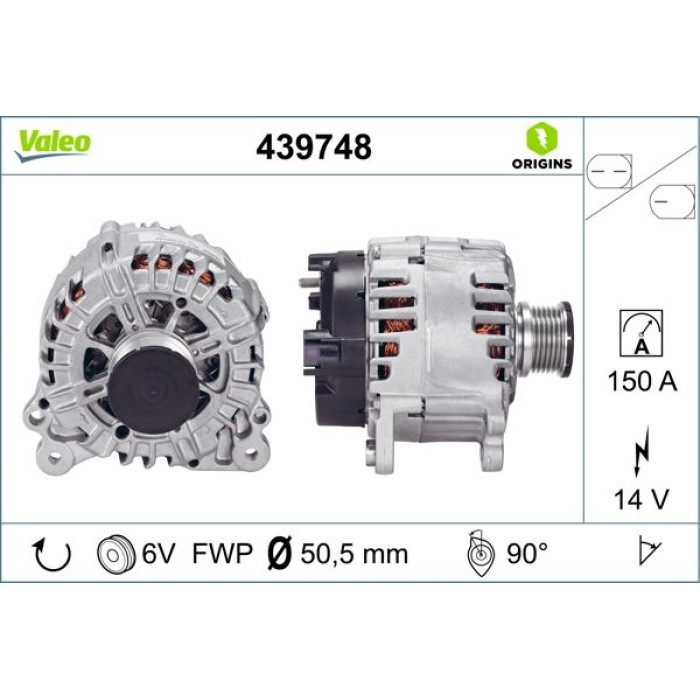Valeo Lichtmaschine 439748