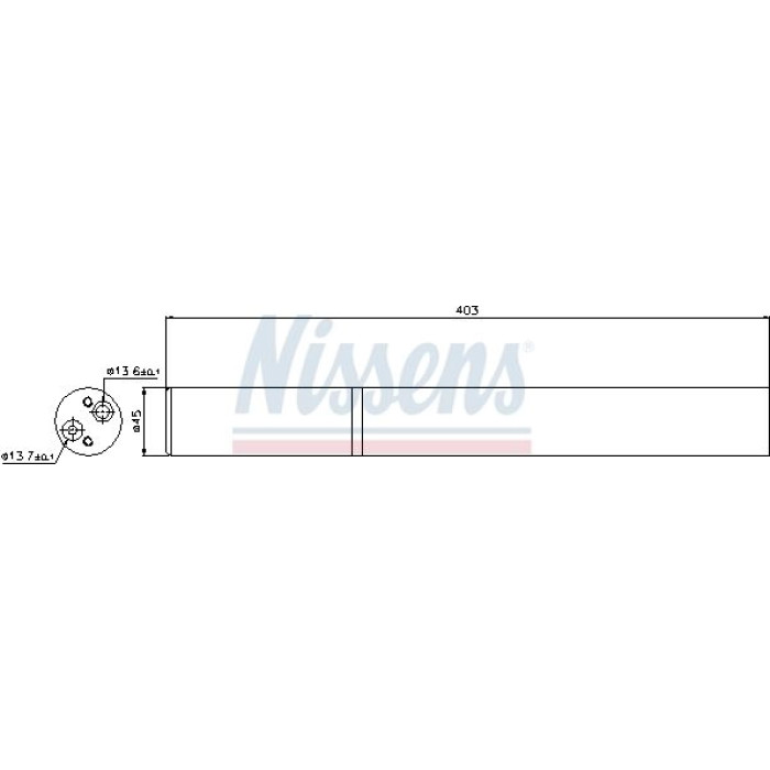 Nissens Klimaanlagentrockner LKW 95226 Nissens Klimaanlagentrockner LKW 95226