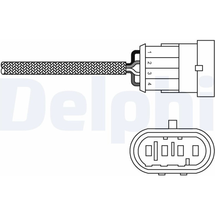 ES20231-12B1 Delphi Lambdasonde ES20231-12B1 ES20231-12B1 Delphi Lambdasonde ES20231-12B1