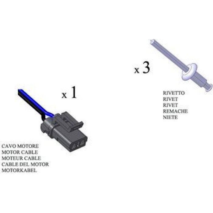 ELECTRIC LIFE ZR AD23 R B Fensterheber hinten rechts, elektrisch, mit Motor, ohne Komfortfunktion ELECTRIC LIFE ZR AD23 R B Fensterheber hinten rechts, elektrisch, mit Motor, ohne Komfortfunktion