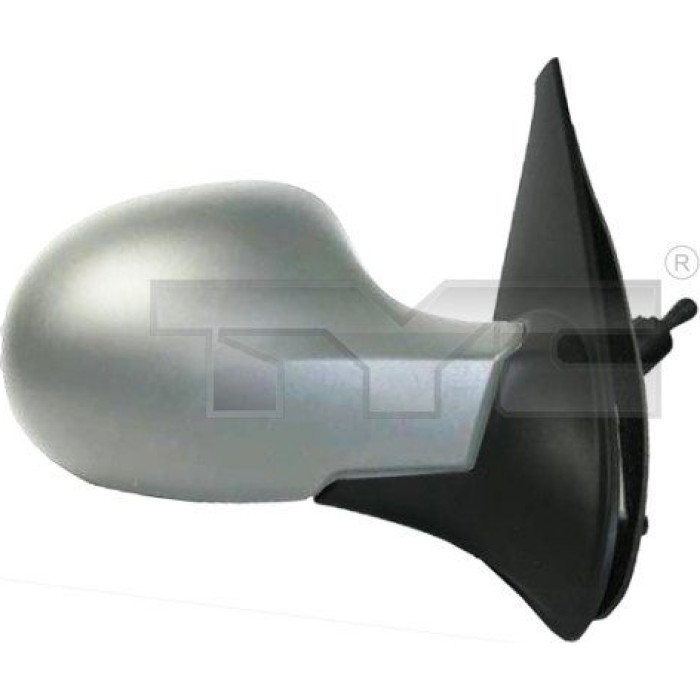 TYC Außenspiegel links mechanisch verstellbar mit Seilzug, grundiert, asphärisch 328-0158 OE Nummer 7701070379 - l TYC Außenspiegel links mechanisch verstellbar mit Seilzug, grundiert, asphärisch 328-0158 OE Nummer 7701070379 - l