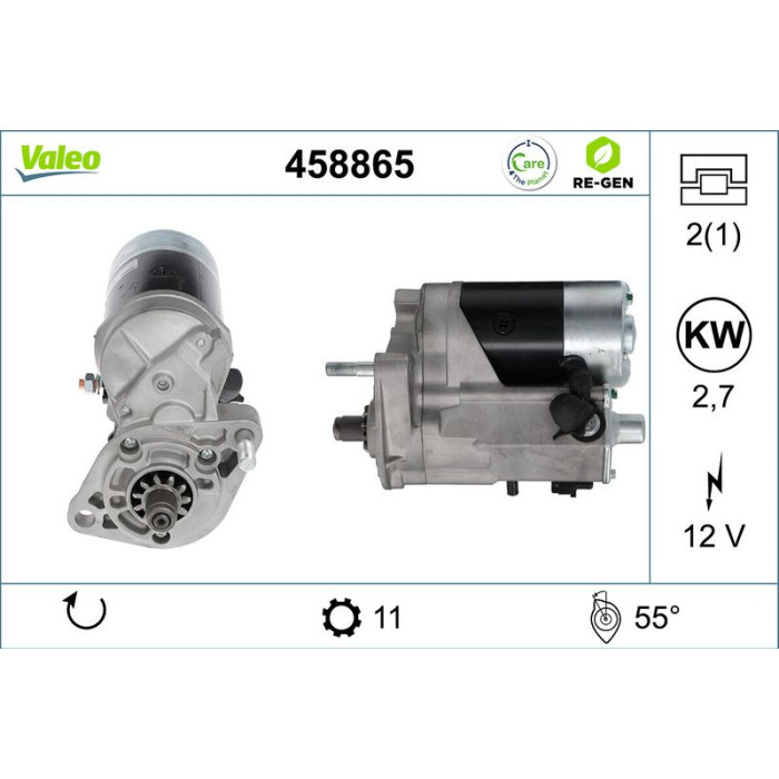 Valeo Anlasser 458865 Valeo Anlasser 458865