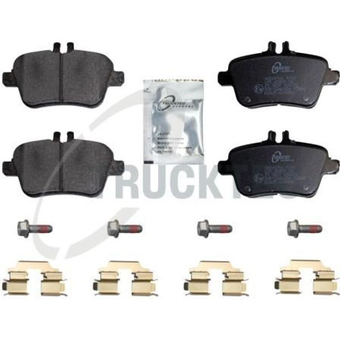 TRUCKTEC AUTOMOTIVE Bremsbelagsatz, Scheibenbremse 02.35.433