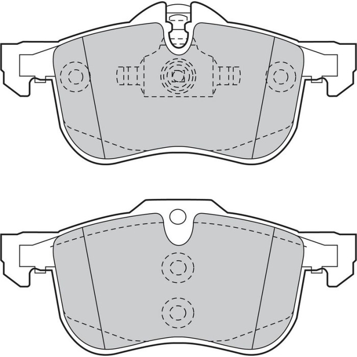 Valeo Bremsbelagsatz 598632 Valeo Bremsbelagsatz 598632