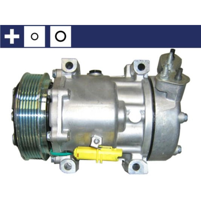 ACP 1037 000S MAHLE Klimakompressor 1037 000S, 12 V, SD7V16, R134a – u. a. für Peugeot 406 (8B), 406 Break (8E/F), 807 (EB_) – OE Nummer 1609491580 - l ACP 1037 000S MAHLE Klimakompressor 1037 000S, 12 V, SD7V16, R134a – u. a. für Peugeot 406 (8B), 406 Break (8E/F), 807 (EB_) – OE Nummer 1609491580 - l