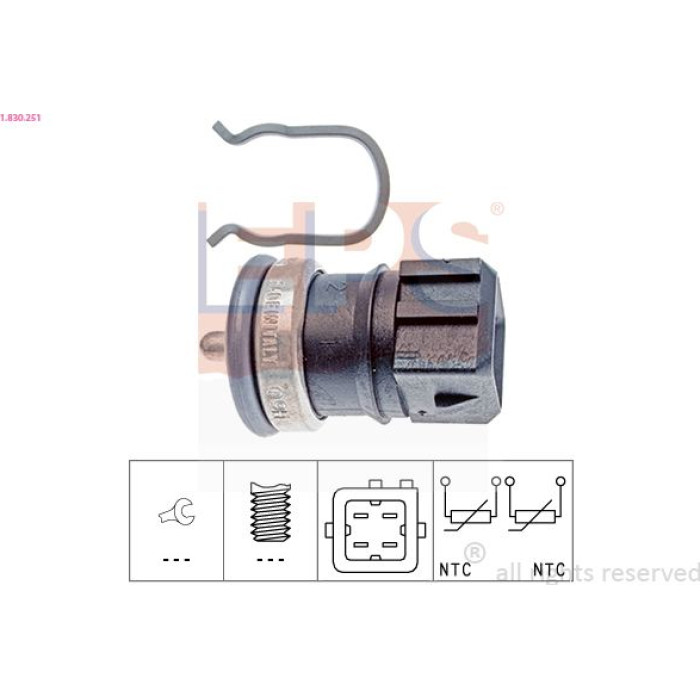 EPS Temperatursensor 1.830.251 EPS Temperatursensor 1.830.251