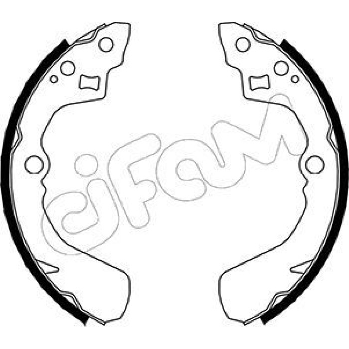 CIFAM Bremsbackensatz 153-037