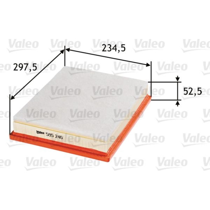 Valeo Luftfilter 585246
