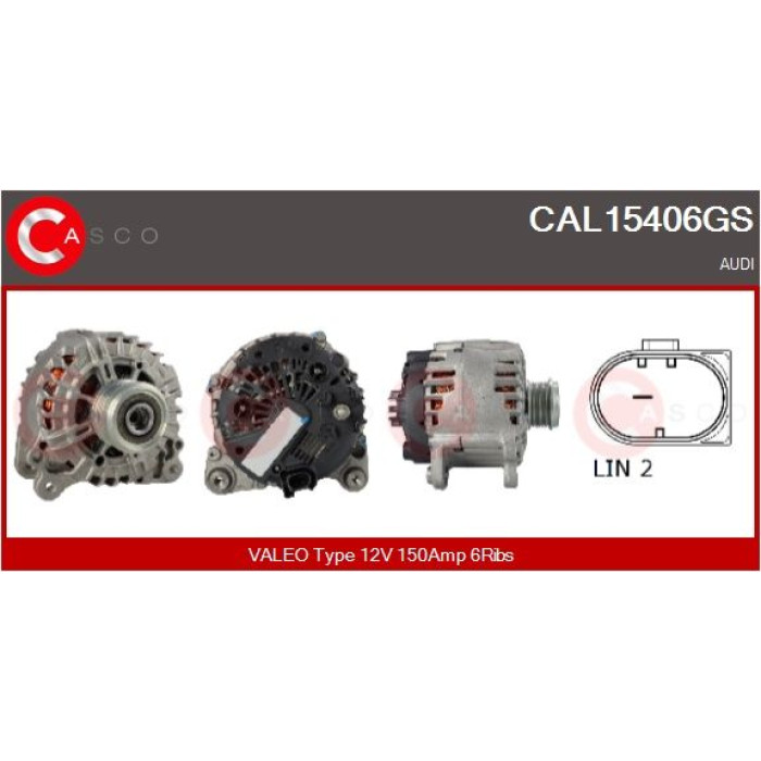CASCO Generator CAL15406GS CASCO Generator CAL15406GS