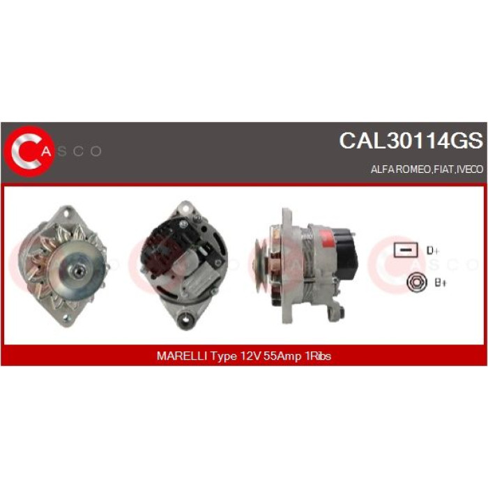 CASCO Generator CAL30114GS CASCO Generator CAL30114GS