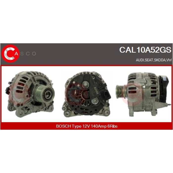 CASCO Generator CAL10A52GS CASCO Generator CAL10A52GS