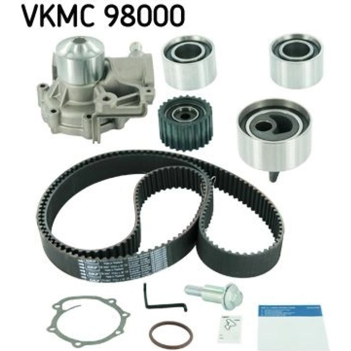 SKF Zahnriemensatz mit Wasserpumpe VKMC 98000 SKF Zahnriemensatz mit Wasserpumpe VKMC 98000