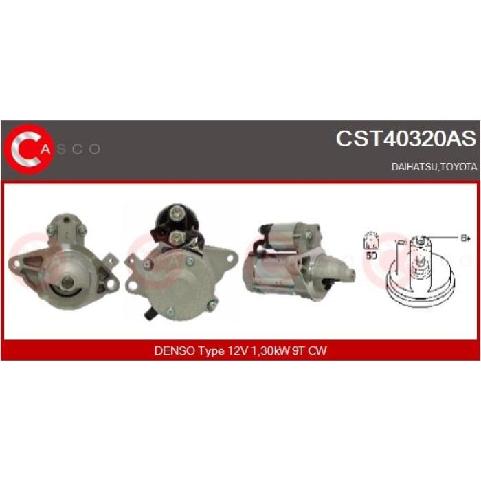 CASCO Anlasser CST40320AS CASCO Anlasser CST40320AS