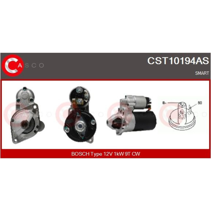 CASCO Anlasser CST10194AS CASCO Anlasser CST10194AS