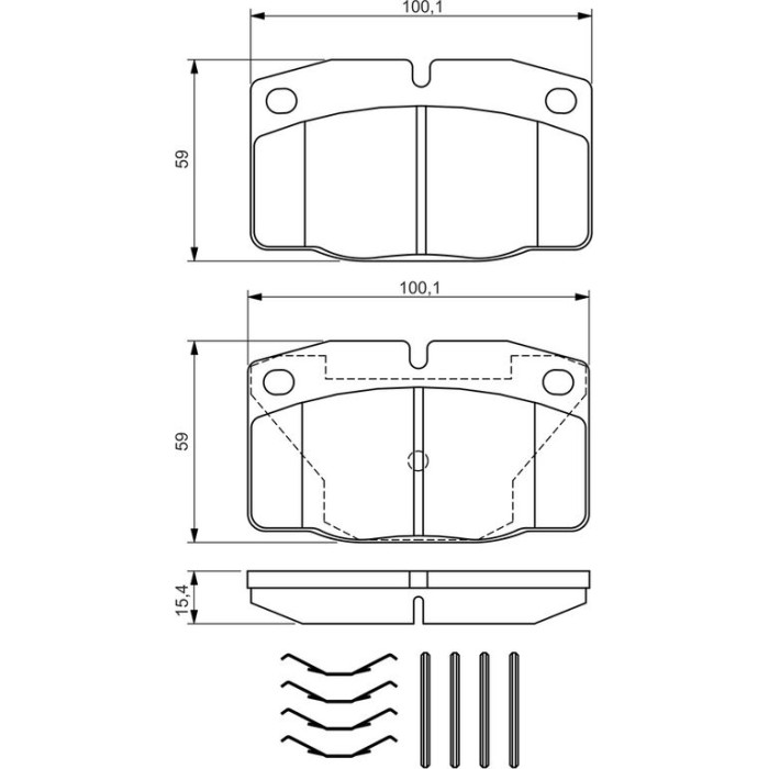 0 986 469 390 Bosch Bremsbelagsatz 0 986 469 390 0 986 469 390 Bosch Bremsbelagsatz 0 986 469 390