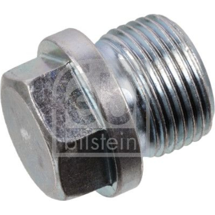 febi bilstein 48879 Ölablassschraube ohne Dichtring M20 x 1,5 – Gesamtlänge 26 mm, Länge unter Kopf 14 mm, Gewindelänge 13 mm, Außensechskant, SW 17 mm, Stahl, Außendurchmesser 28 mm, OE 807020010 / 807020070 febi bilstein 48879 Ölablassschraube ohne Dichtring M20 x 1,5 – Gesamtlänge 26 mm, Länge unter Kopf 14 mm, Gewindelänge 13 mm, Außensechskant, SW 17 mm, Stahl, Außendurchmesser 28 mm, OE 807020010 / 807020070
