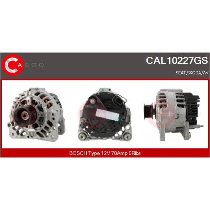 CASCO Generator CAL10227GS CASCO Generator CAL10227GS