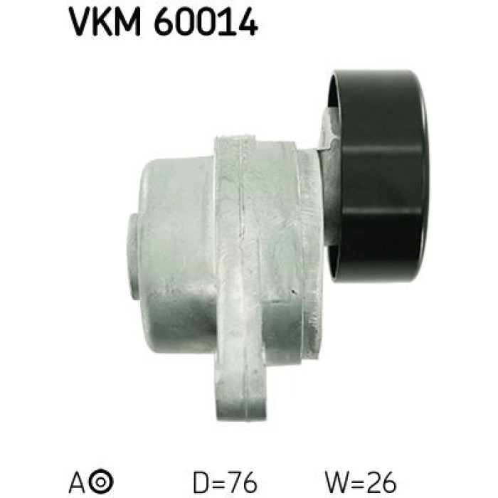 SKF Keilrippenriemen-Spannrolle VKM 60014 SKF Keilrippenriemen-Spannrolle VKM 60014