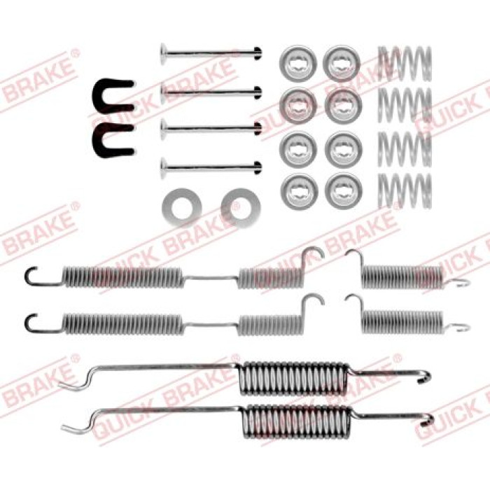 Quick Brake Zubehörsatz für Bremsbacken 105-0518 Quick Brake Zubehörsatz für Bremsbacken 105-0518