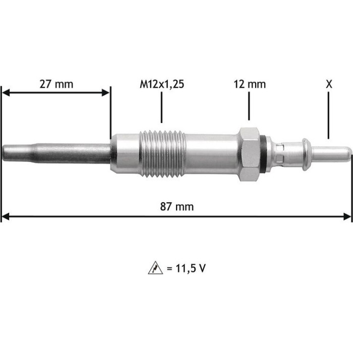 Valeo Glühkerze 345151 Valeo Glühkerze 345151