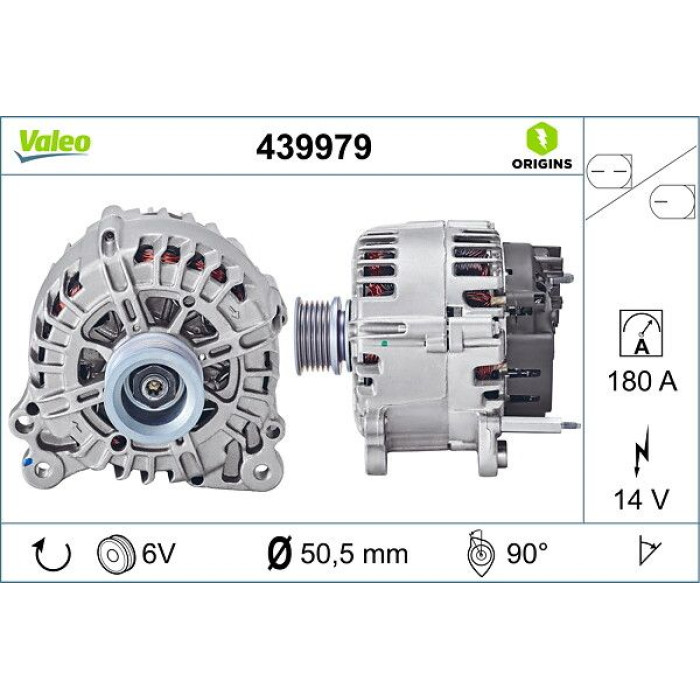Valeo Lichtmaschine 439979 Valeo Lichtmaschine 439979