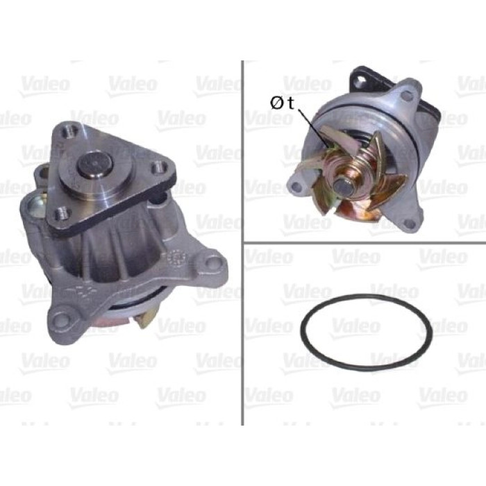 Valeo Wasserpumpe / Kühlmittelpumpe 506694 Valeo Wasserpumpe / Kühlmittelpumpe 506694