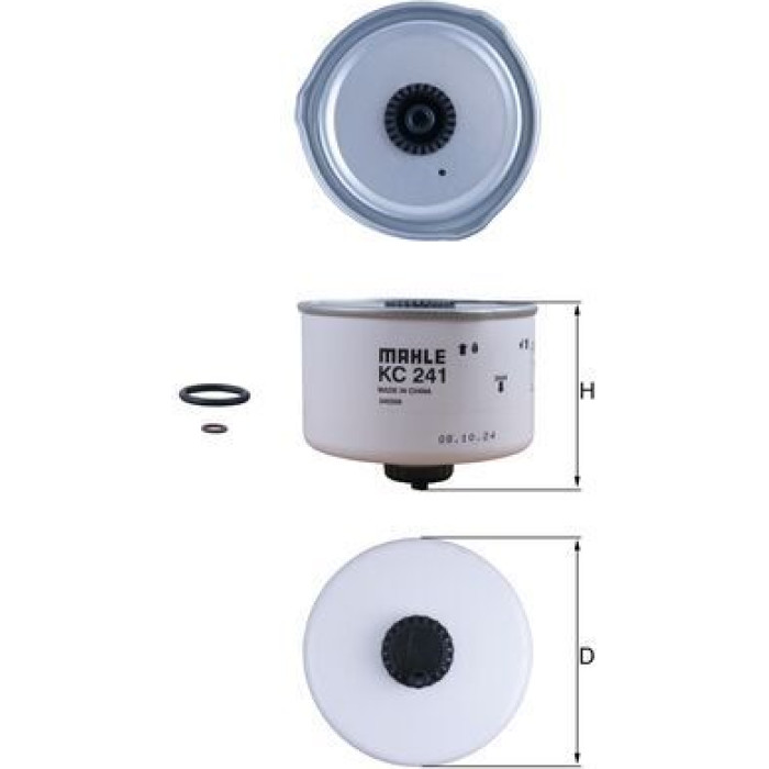 MAHLE Kraftstofffilter KC 241D MAHLE Kraftstofffilter KC 241D